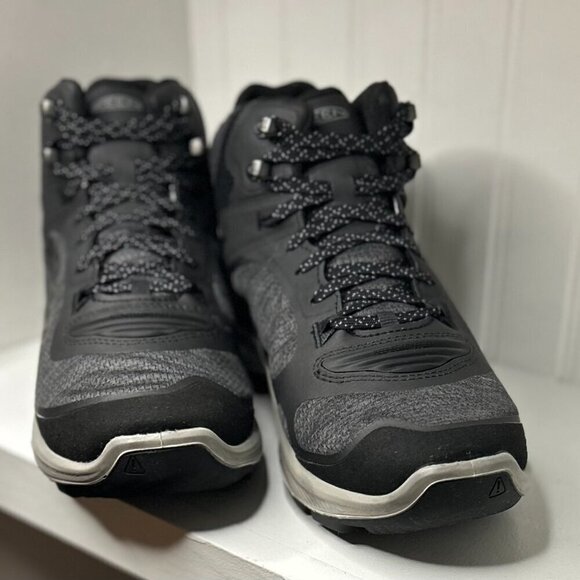 KEEN Womens Terradora Black Hiking Boots Size 10 - Picture 7 of 10
